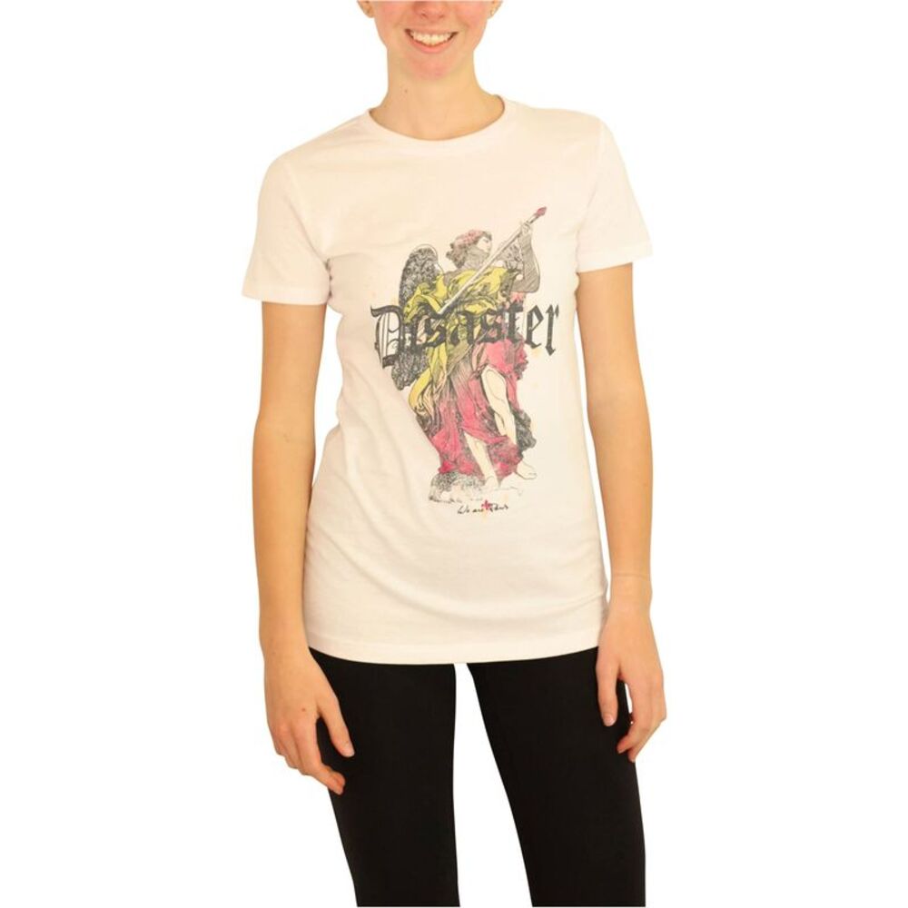 Elevenparis Womens Disaster Graphic T-Shirt, NWT